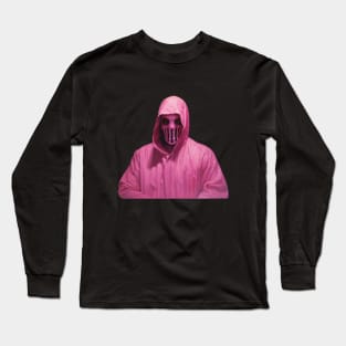 PINK GHOSTFACE, NEON Long Sleeve T-Shirt